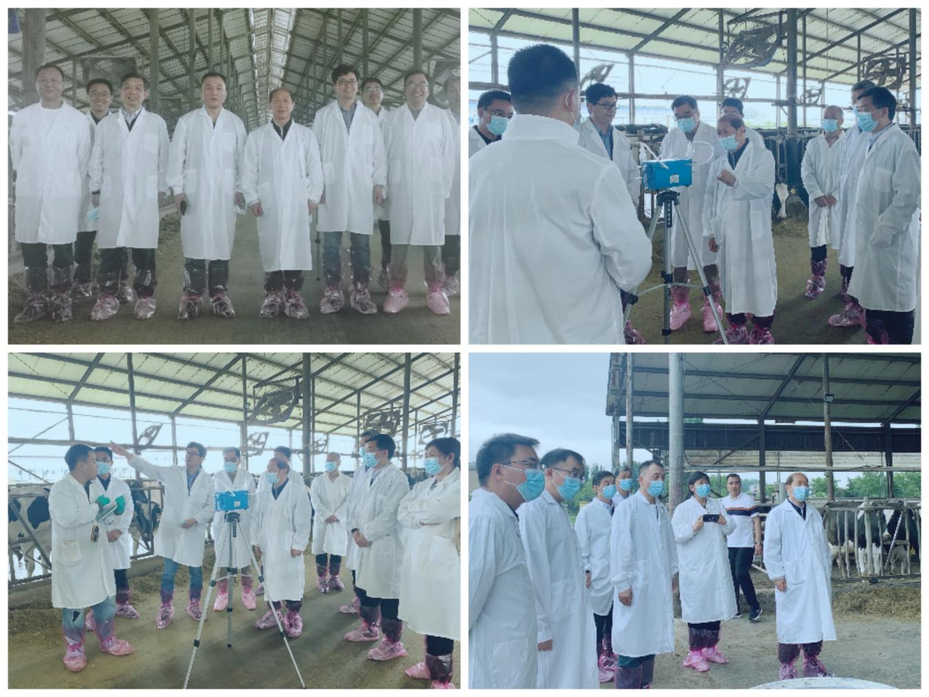 安博(中国)丨河南农业大学党委副书记、校长介晓磊一行莅临安博(中国)河南瑞亚参观调研