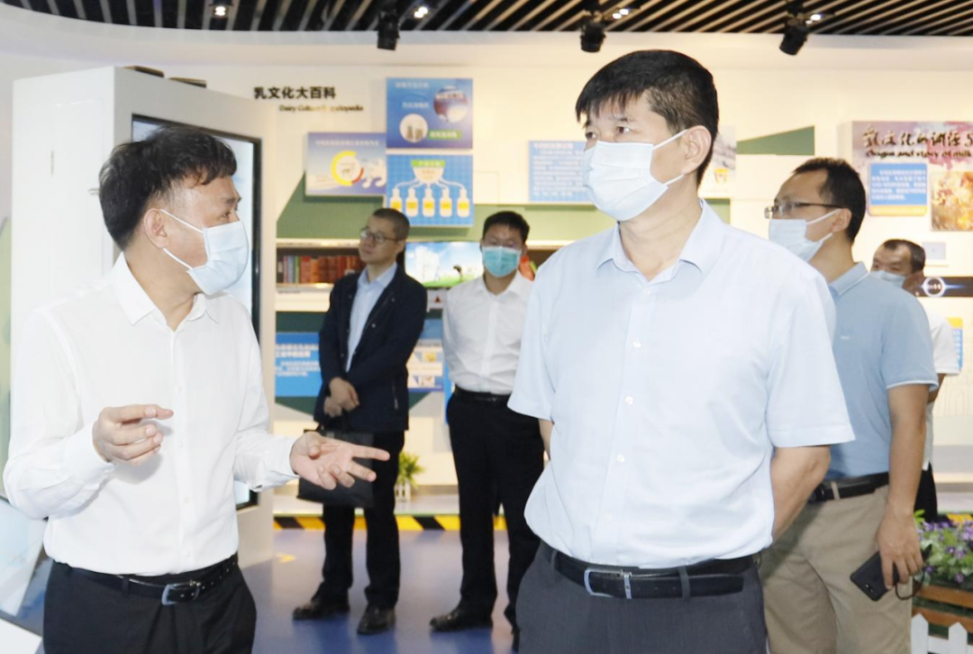 快讯丨河南省人民政府国有资产监督管理委员会副主任刘银志莅临安博(中国)乳业集团参观座谈