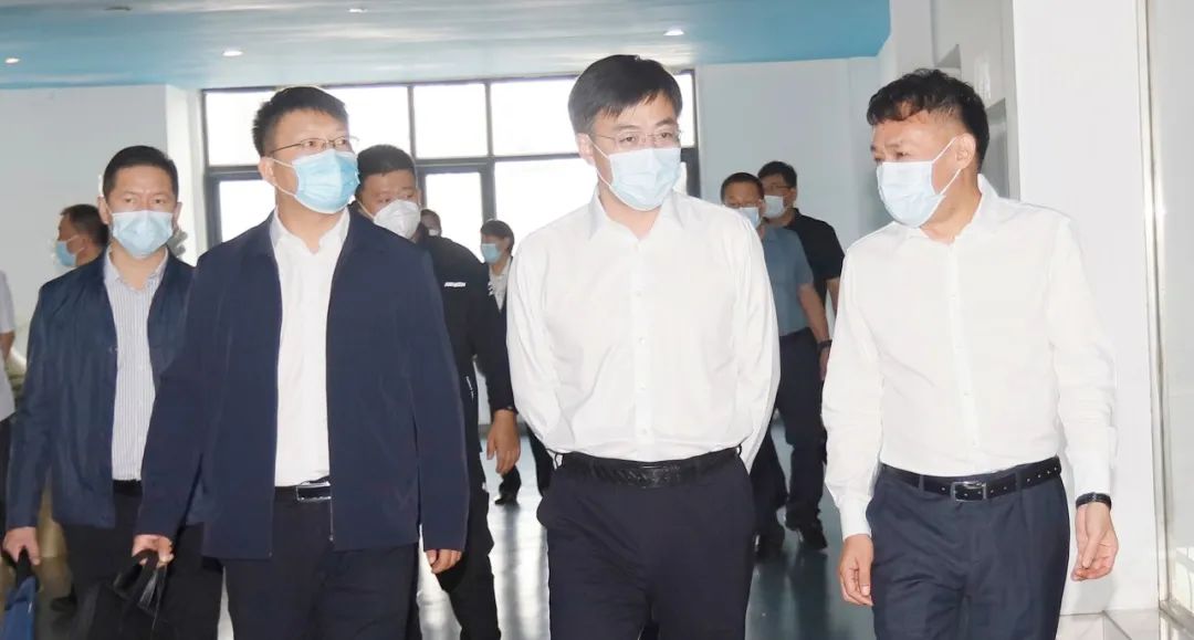 佳木斯市招商考察团莅临安博(中国)考察座谈