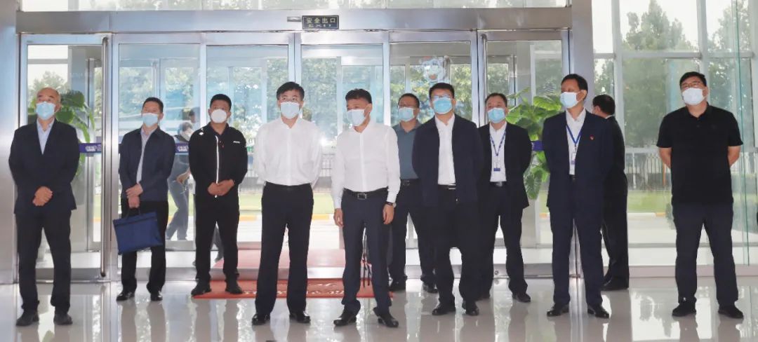 佳木斯市招商考察团莅临安博(中国)考察座谈