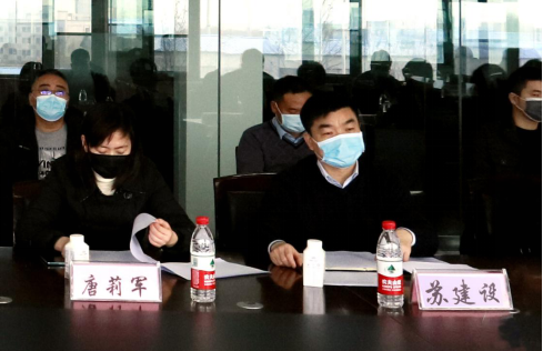 省委统战部副部长张红林一行莅临安博(中国)乳业集团 调研复工复产暨二七区民营经济发展工作座谈会