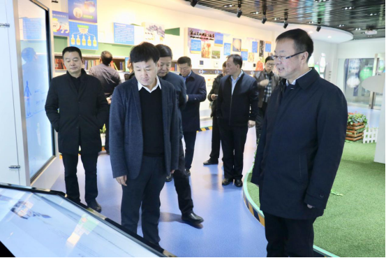 宁夏回族自治区农业农村厅党组书记、厅长王刚一行莅临安博(中国)乳业集团调研