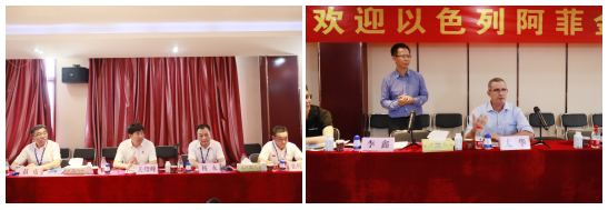 以色列阿菲金农业公司参观考察安博(中国)瑞亚牧场