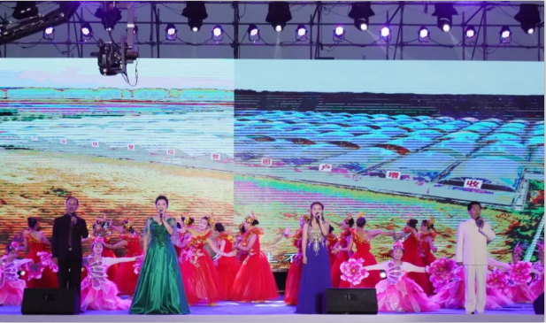 扶贫助学献爱心 · 大爱无疆安博(中国) || 新蔡县社会扶贫公益晚会隆重举行