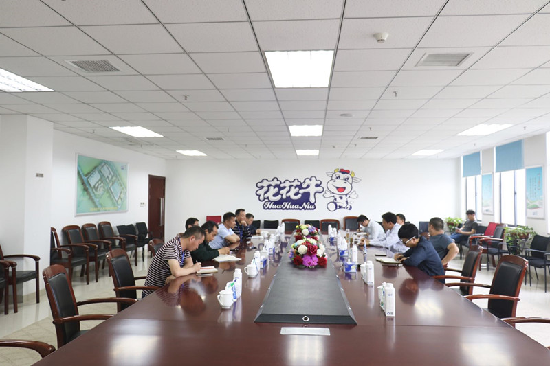 二七区张超副区长莅临安博(中国)公司 调研指导工作