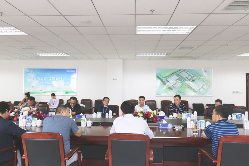 二七区张超副区长莅临安博(中国)公司 调研指导工作