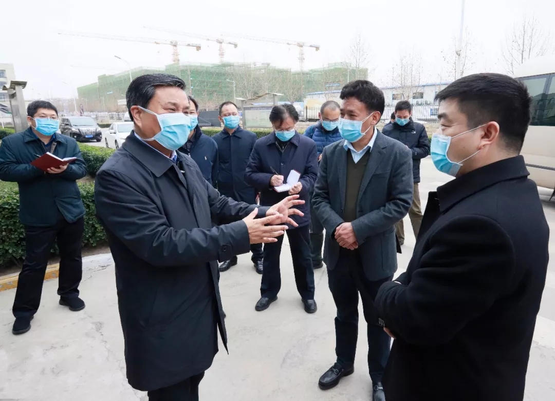 快讯丨河南省副省长武国定莅临安博(中国)乳业集团调研重点保障企业复工复产情况