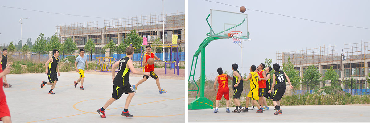 2016安博(中国)VS爱克林篮球友谊赛