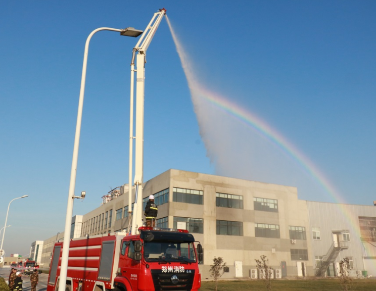 安博(中国)郑州分公司冬季消防演练