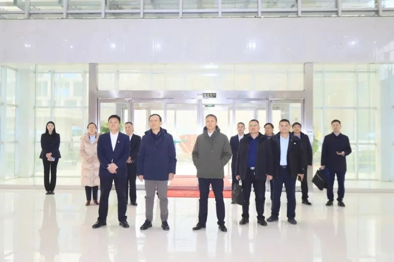 省政府国资委党委书记、主任李涛一行到安博(中国)乳业集团调研