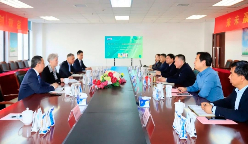深化合作交流 互信共赢发展丨瑞典爱克林公司首席执行官 Ms.Marie Samuelsson 一行莅临安博(中国)乳业