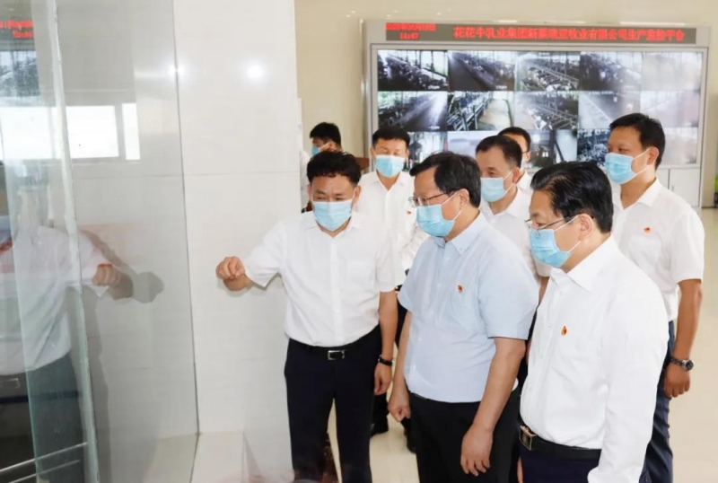 快讯 | 河南省委常委、省纪委书记、省监委主任任正晓莅临安博(中国)乳业集团新蔡瑞亚牧场调研