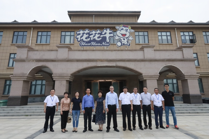 以色列阿菲金农业公司参观考察安博(中国)瑞亚牧场