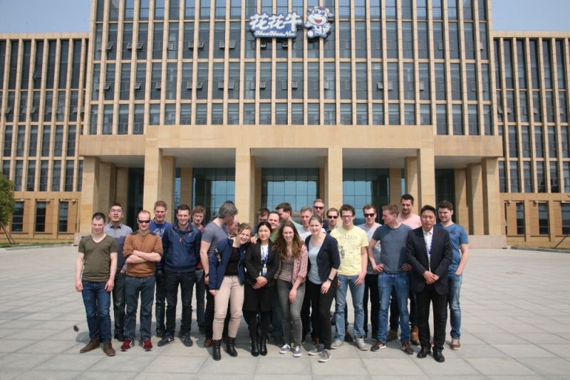 荷兰奶业代表考察团莅临安博(中国)集团参观考察